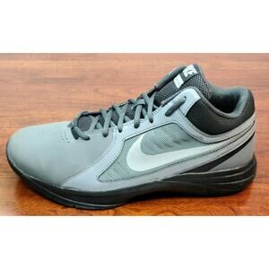 Nike Men's Overplay VIII NBK Basketball Shoes Size 10.5 Grey/Silver 643168-003